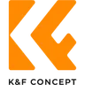 Logo KF Concept, cliente de Zeleny