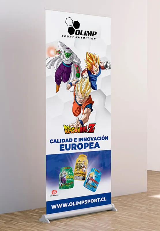 Diseño gráfico para Olimp Sport