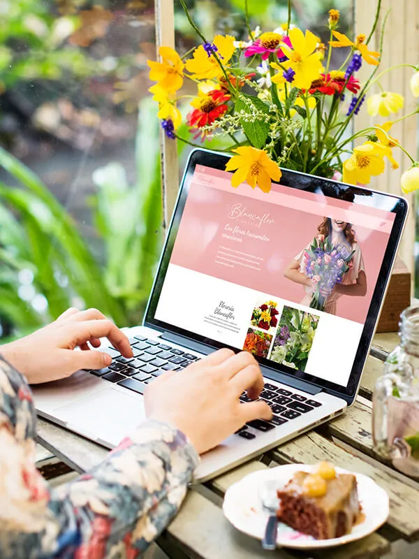 Diseño web para Blanca Flor