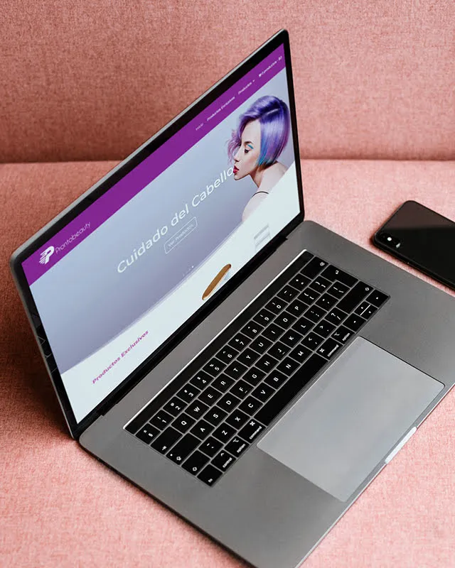 Diseño web para Pronto Beauty